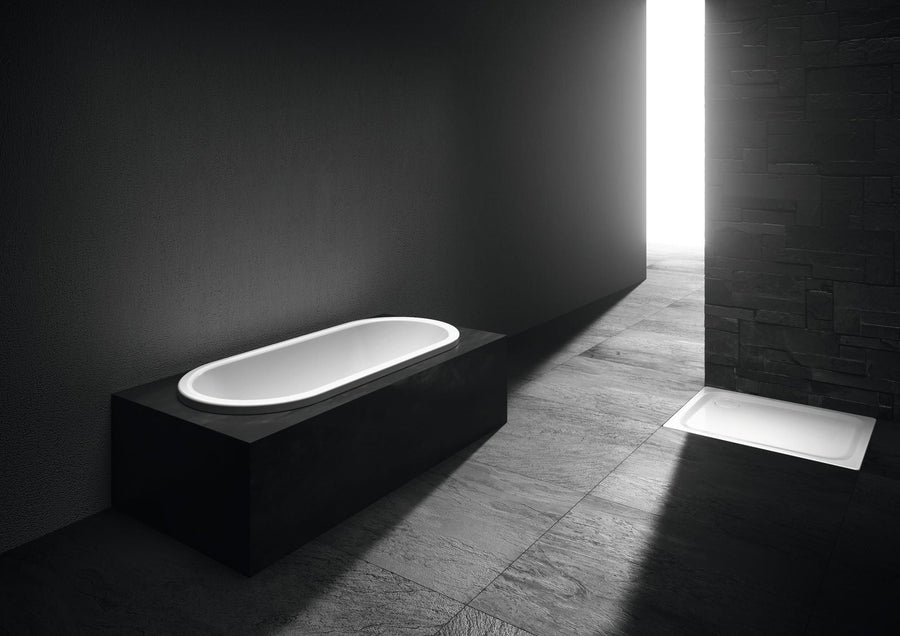 Classic Duo Oval Built in Bathtub