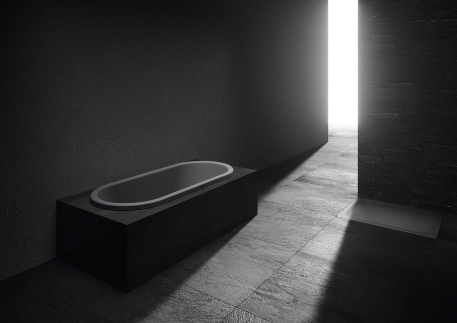 Classic Duo Oval Built in Bathtub