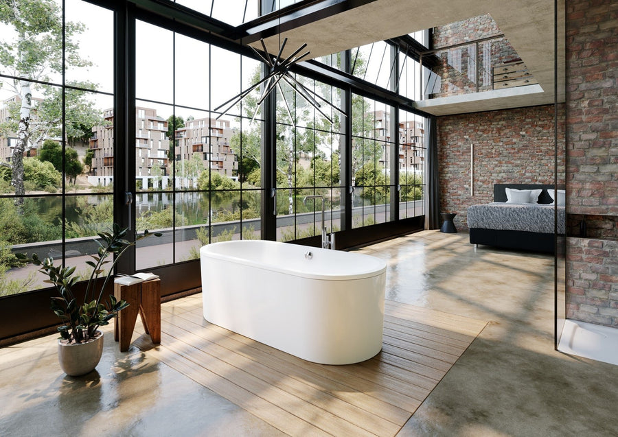 Classic Duo Oval Freestanding Bathtub