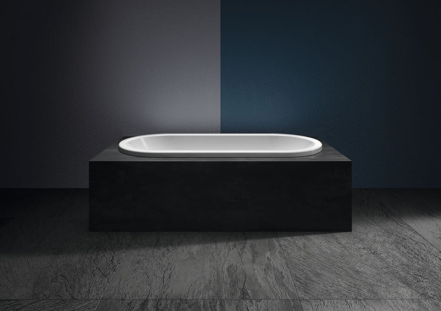 Classic Duo Oval Built in Bathtub