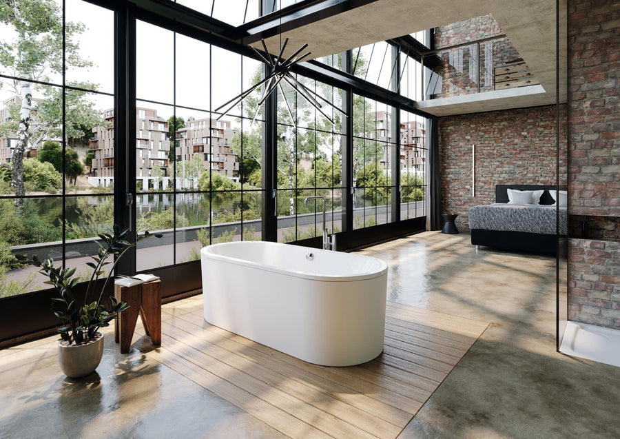 Classic Duo Oval Freestanding Bathtub