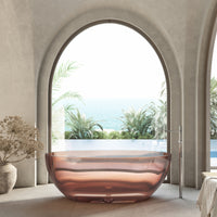 Wow Translucency Resin Stone Freestanding Bath