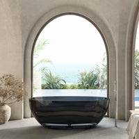 Wow Translucency Resin Stone Freestanding Bath
