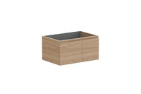 Glacier Door & Drawer Slim Wall Hung Vanity