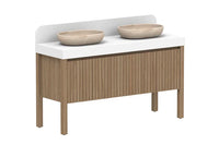 Harper Floor Mount Vanity with Legs