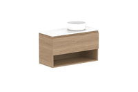 Glacier Ensuite Shelf Slim Vanity