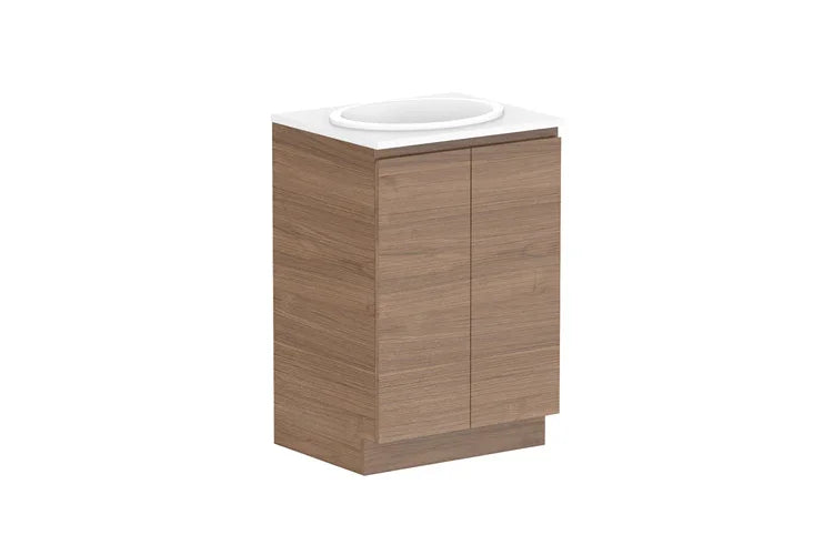 Glacier All Door Trio Floor Mount Vanity