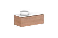 Glacier All Drawer Slim Wall Hung Vanity