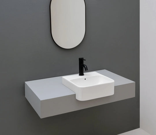 Apartment 35 Semi-Recessed Basin