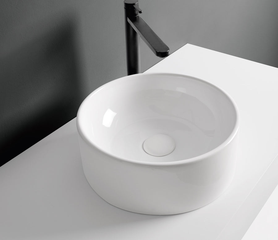 Apartment 35 Round Above Counter Basin