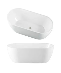 Arko 120 freestanding bath No Overflow
