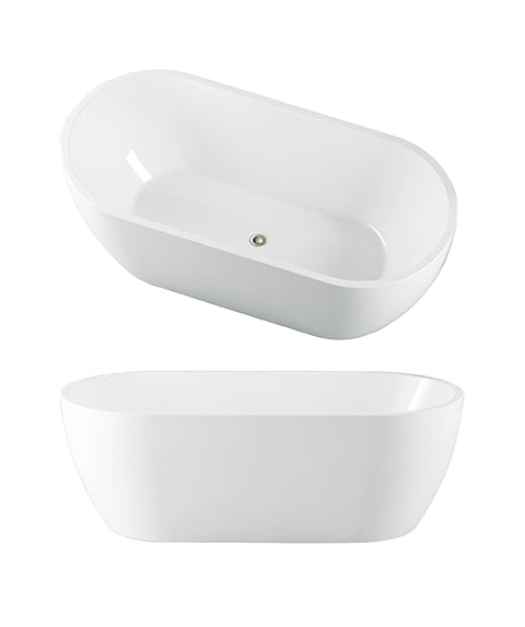 Arko 120 freestanding bath No Overflow