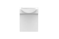 Tiny Semi-Recessed Wall Hung Vanity
