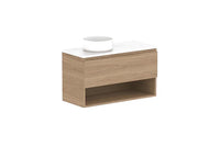 Glacier Ensuite Shelf Slim Vanity