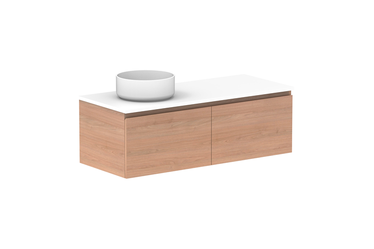 Glacier All Drawer Slim Wall Hung Vanity