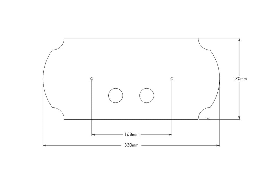 Claremont Flush Plate