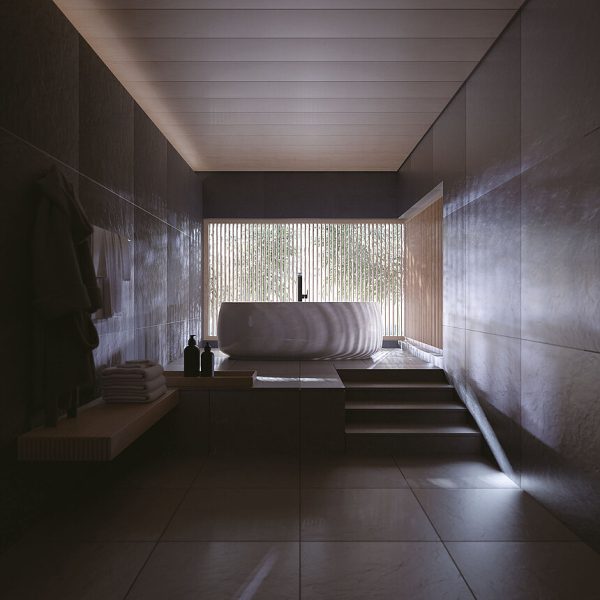 Reinforced Marble Oval Freestanding Bathtub