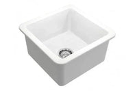 Cuisine Inset / Undermount Fine Fireclay Sink 46 x 46