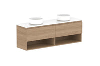 Glacier Ensuite Shelf Slim Vanity
