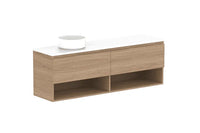Glacier Ensuite Shelf Slim Vanity