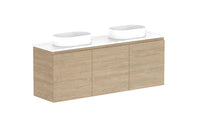 Glacier Ensuite All-Door Twin Vanity