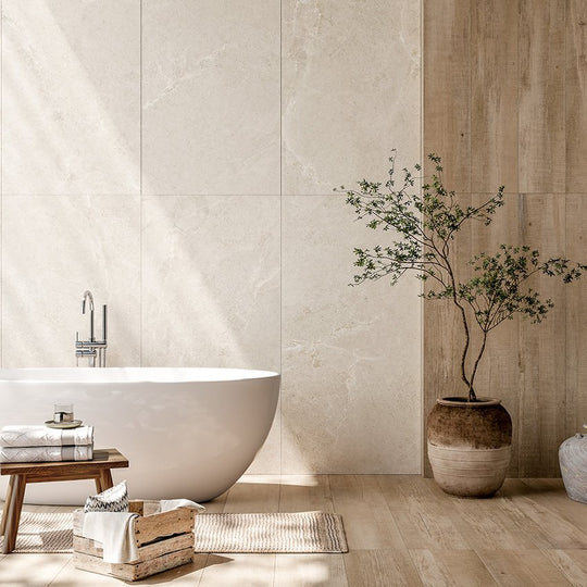 Anthology Crema - Stone Look Tiles
