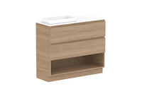 Glacier Ensuite Shelf Trio Vanity