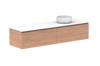 Glacier All Drawer Slim Wall Hung Vanity