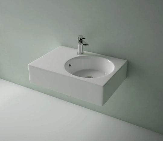 Edge Mk2 Round Right Wall Hung Basin