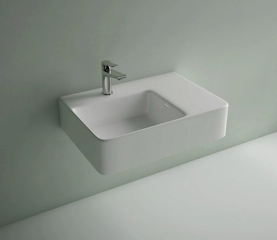 Edge Mk2 Square Left Wall Hung Basin