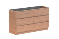 Glacier All Drawer Slim Floor Mount Vanity