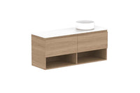 Glacier Ensuite Shelf Slim Vanity
