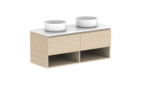 Glacier Shelf Slim Wall Hung Vanity
