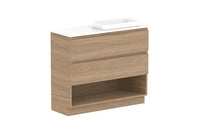 Glacier Ensuite Shelf Trio Vanity