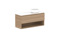 Glacier Ensuite Shelf Slim Vanity