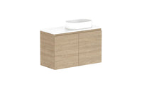 Glacier Ensuite All-Door Twin Vanity