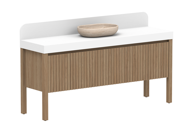 Harper Floor Mount Vanity with Legs