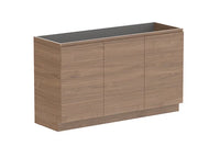 Glacier All Door Trio Floor Mount Vanity