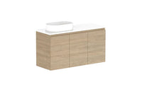 Glacier Ensuite All-Door Twin Vanity