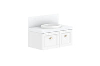 London Wall Hung Vanity