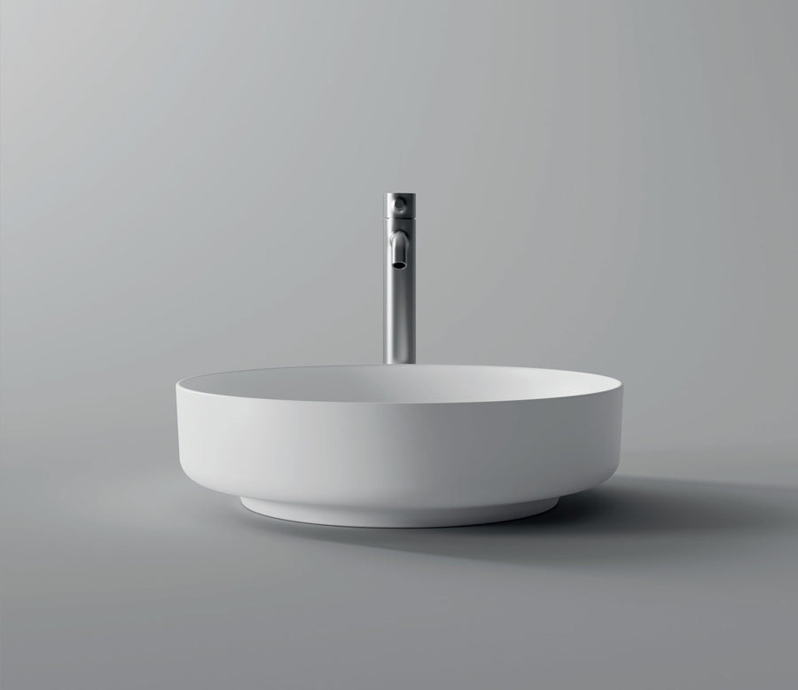Form Circle Above Counter Basin