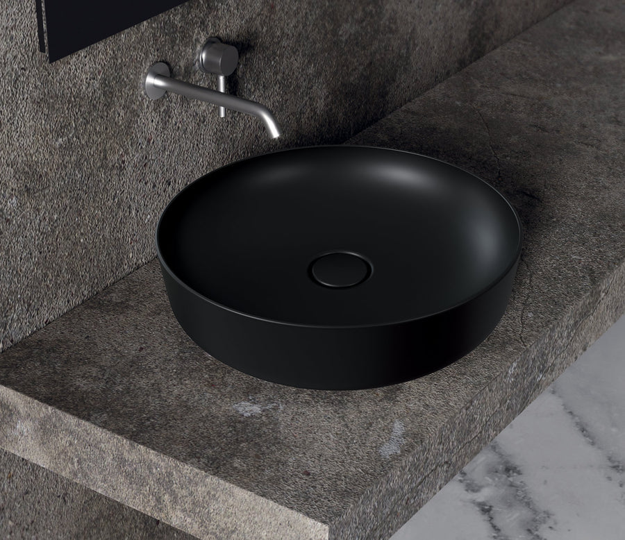 Form Circle Above Counter Basin