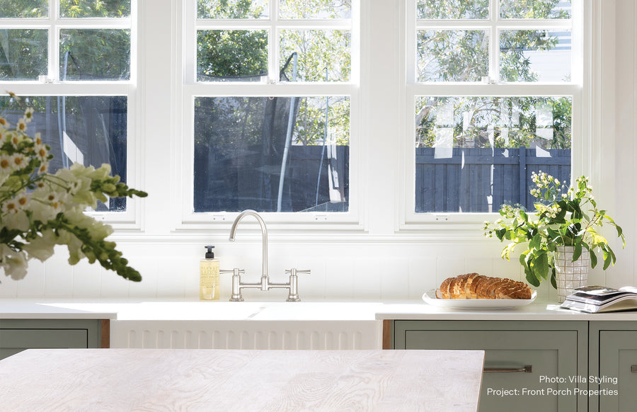 Cromford Exposed Sink Set