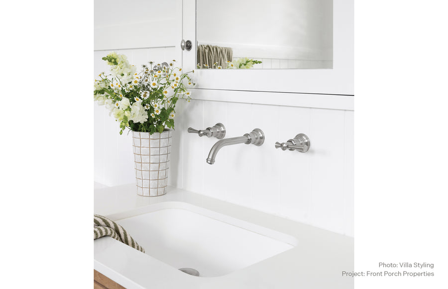 Cromford Wall Basin / Bath Mixer