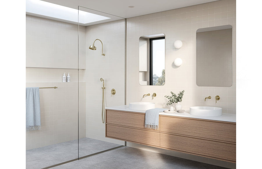 Cromford High-Rise Shower Arm and Rose
