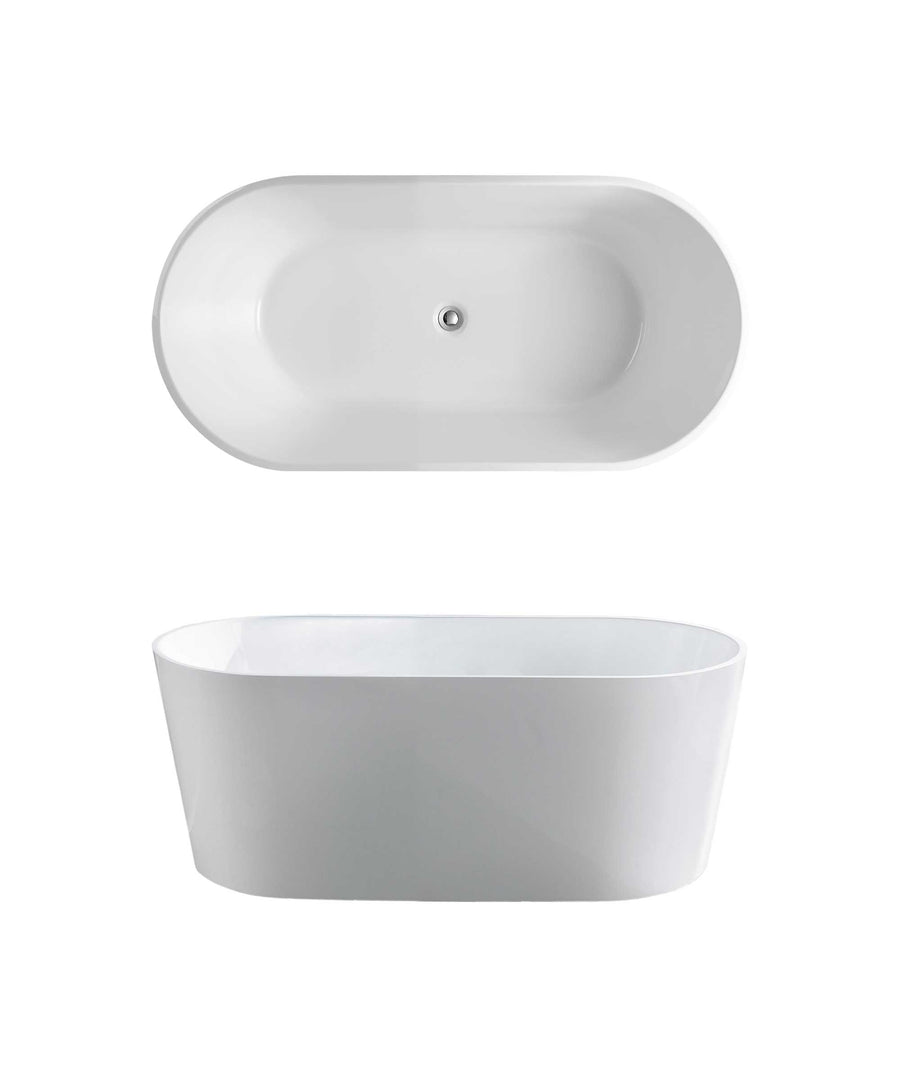 Limni 101 freestanding bath No Overflow