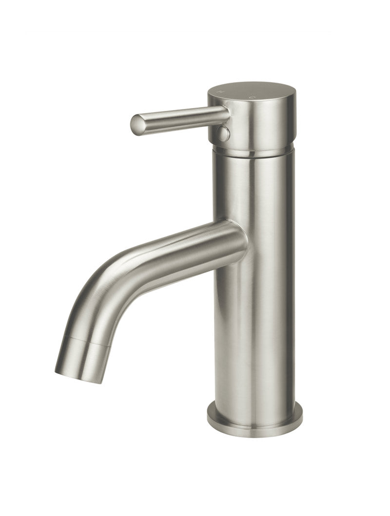 ROUND BASIN MIXER CURVED