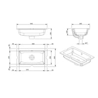 Mini Agres Undercounter Basin