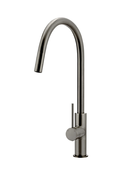 Round Piccola Pull out Kitchen Mixer Tap