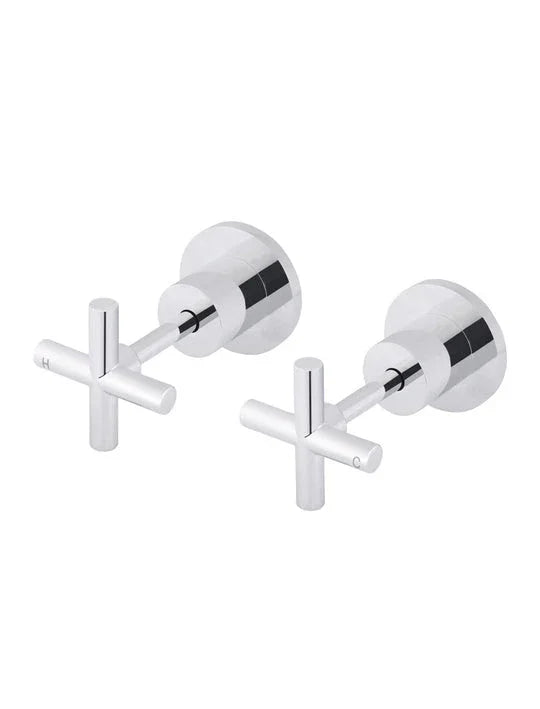 Round Cross Handle Jumper Valve Wall Top Assemblies